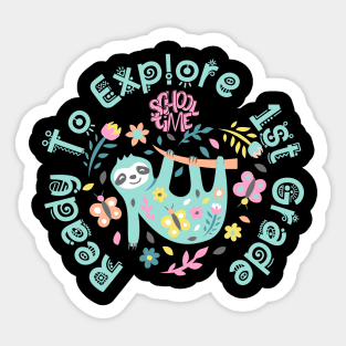 Ready to explore 1st grade Sticker